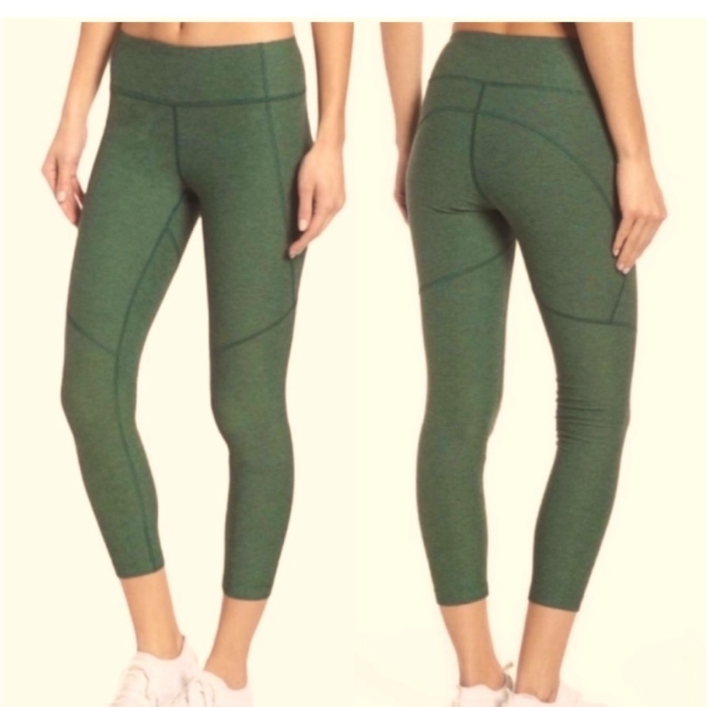 Outdoor Voices Green Space Dye Leggings